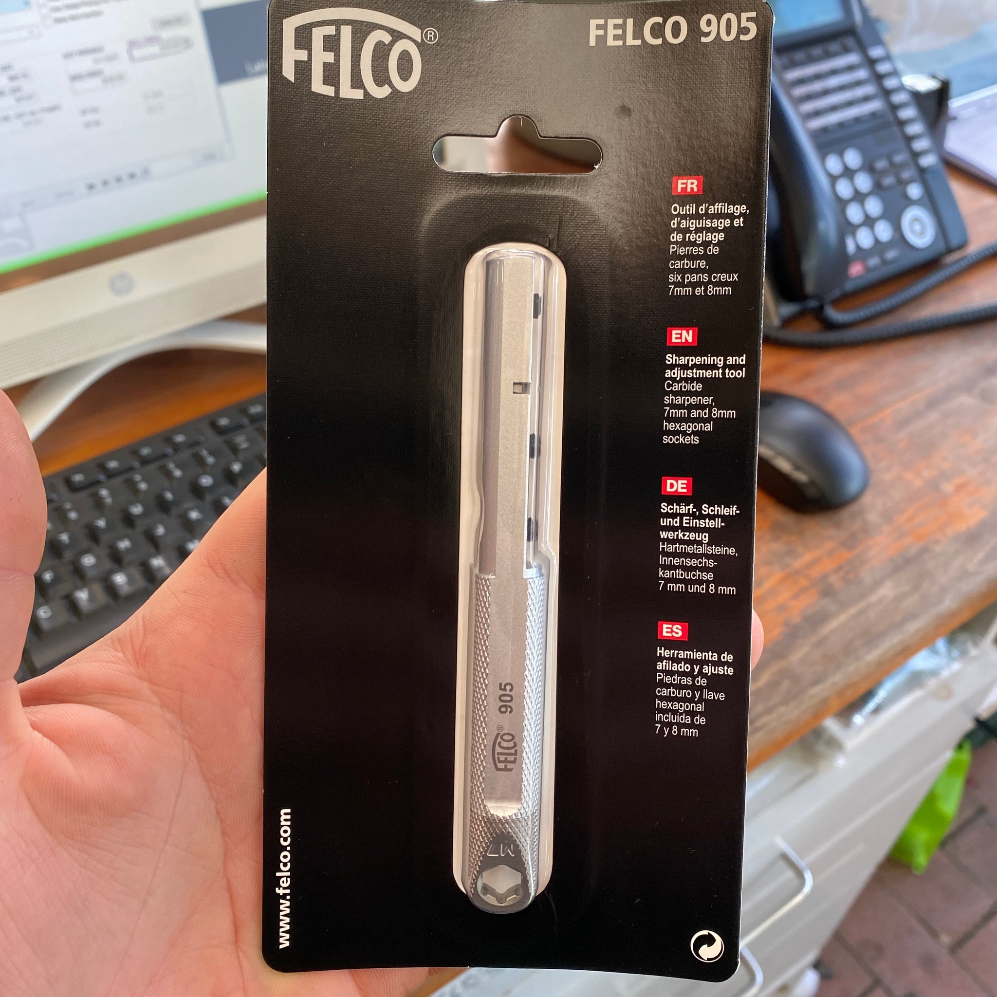 Felco 905 Sharpening and Adjustment tool