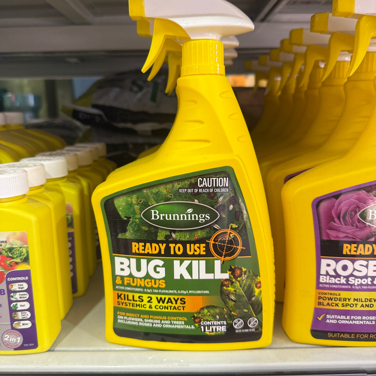 Brunnings Bug and Fungus Kill RTU 1L – Bulleen Art and Garden