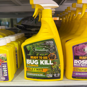 Brunnings Bug and Fungus Kill RTU 1L