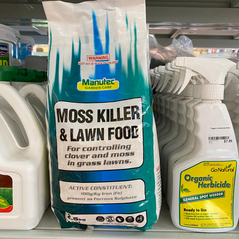 Manutec Moss Killer & Lawn Food 2.5 kg