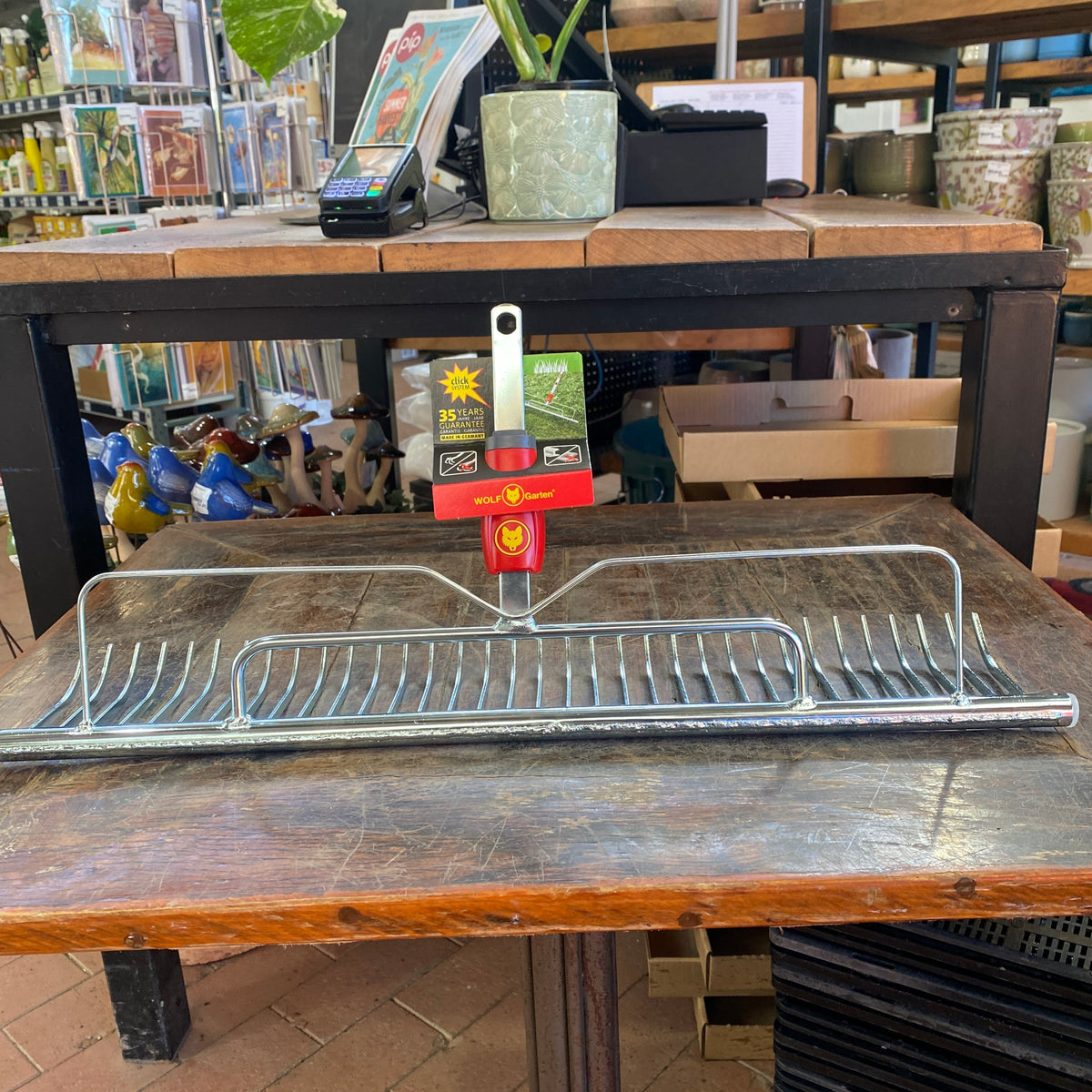 Wolf Garten Longspan Rake 58cm Wide – Bulleen Art and Garden