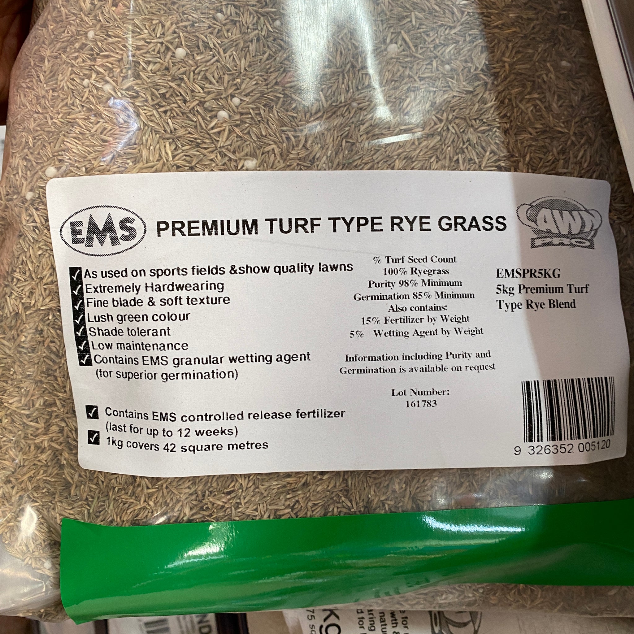 Lawn Pro Premium Turf Type Rye Lawn Seed 5kg – Bulleen Art and Garden