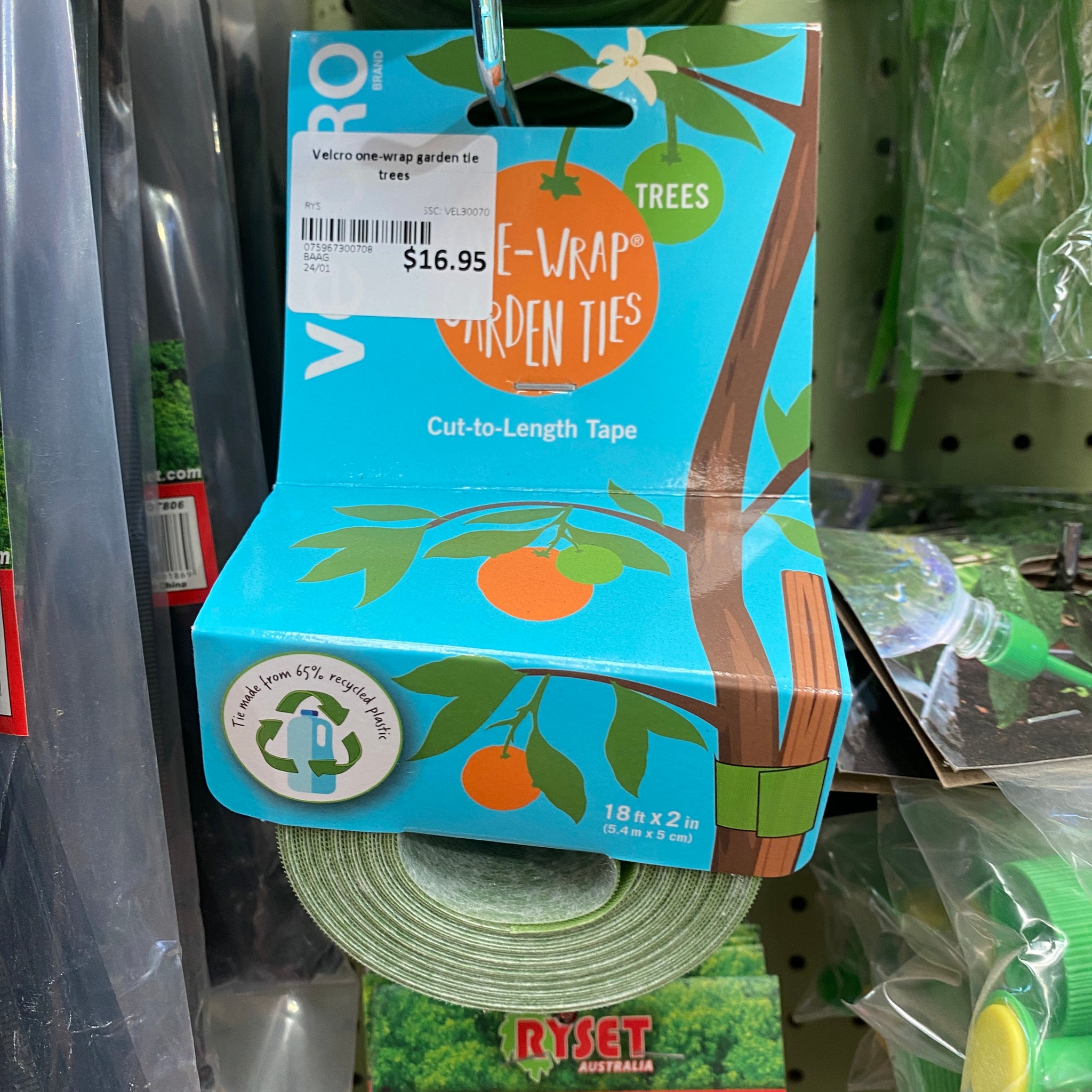 Velcro one-wrap garden tie trees – Bulleen Art and Garden
