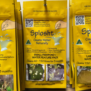 Splosht Small Pond / Water Feature Pack Treats 40L - 150L for 3 Months