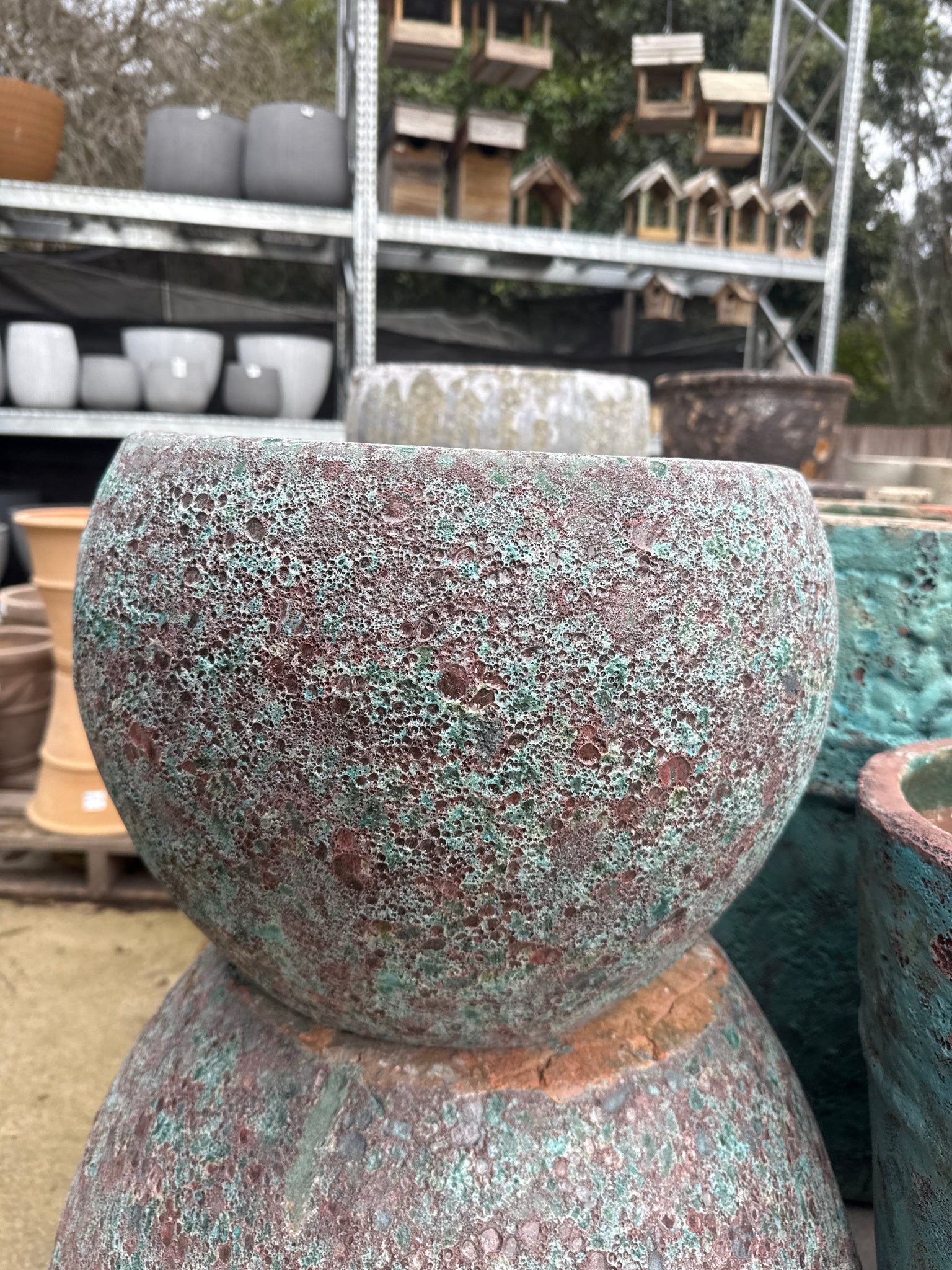 Lima Ball Pot Medium Ocean Mist
