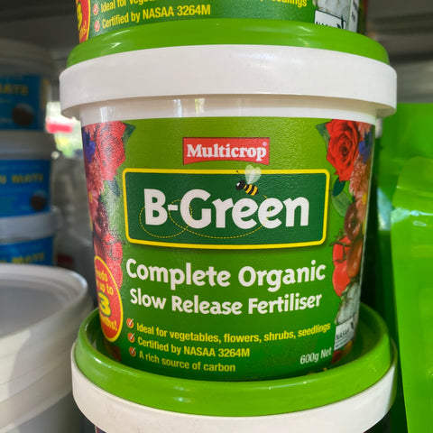 Multicrop B Green Organic Slow Release 600g