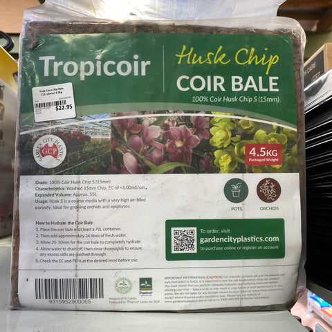 Coco Husk Chips 4.5KG