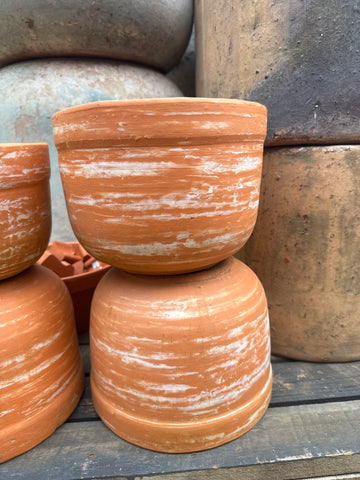 Tiger Pot Terracotta Cylinder Medium Large