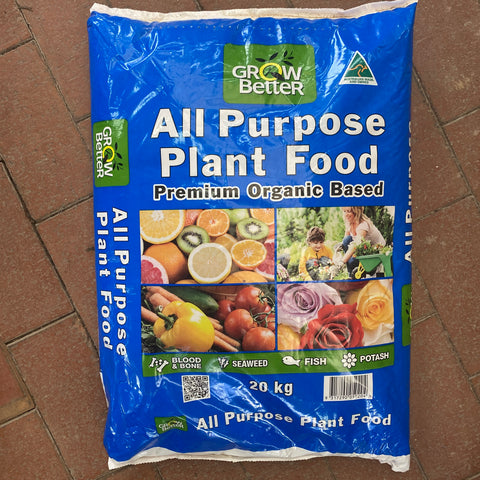 Grow Better All Purpose Plant Food 20 kg