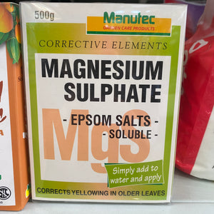 Manutec Magnesium Sulphate - Soluble 500 g