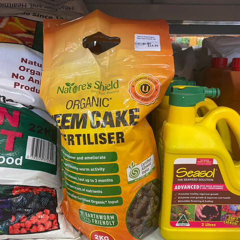 Nature's Shield Organic Neem Cake Fertiliser 2kg