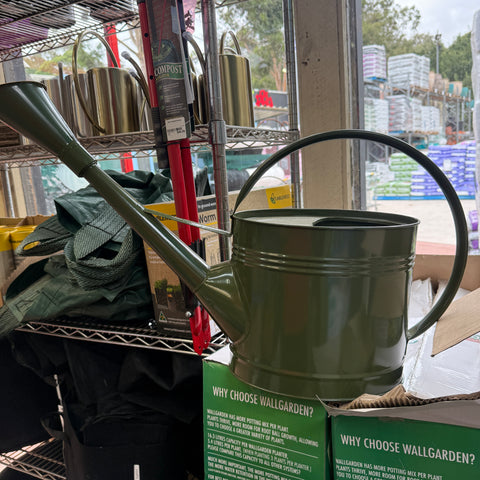 Traditional 9L Watering Can Green