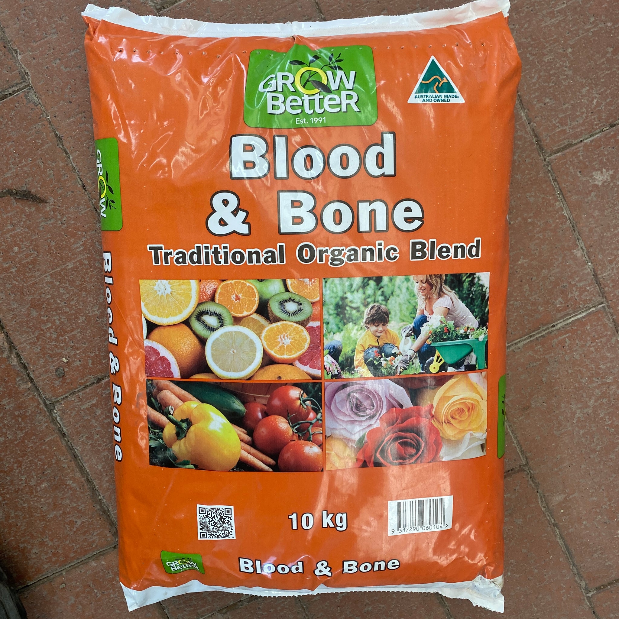 Grow Better Blood & Bone Traditional 10 kg