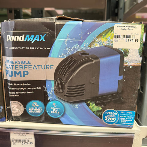 PondMAX PV2800 Water Feature Pump