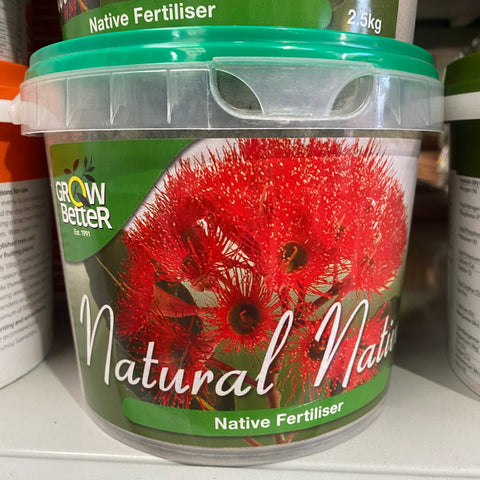 Grow Better Natural Natives 2.5 kg