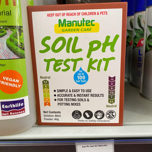 Soil Ph Test Kit Manutec