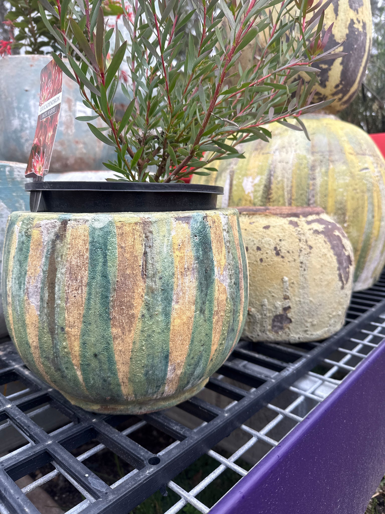 Rustica Ball Pot Small Camo 30 X 20cm