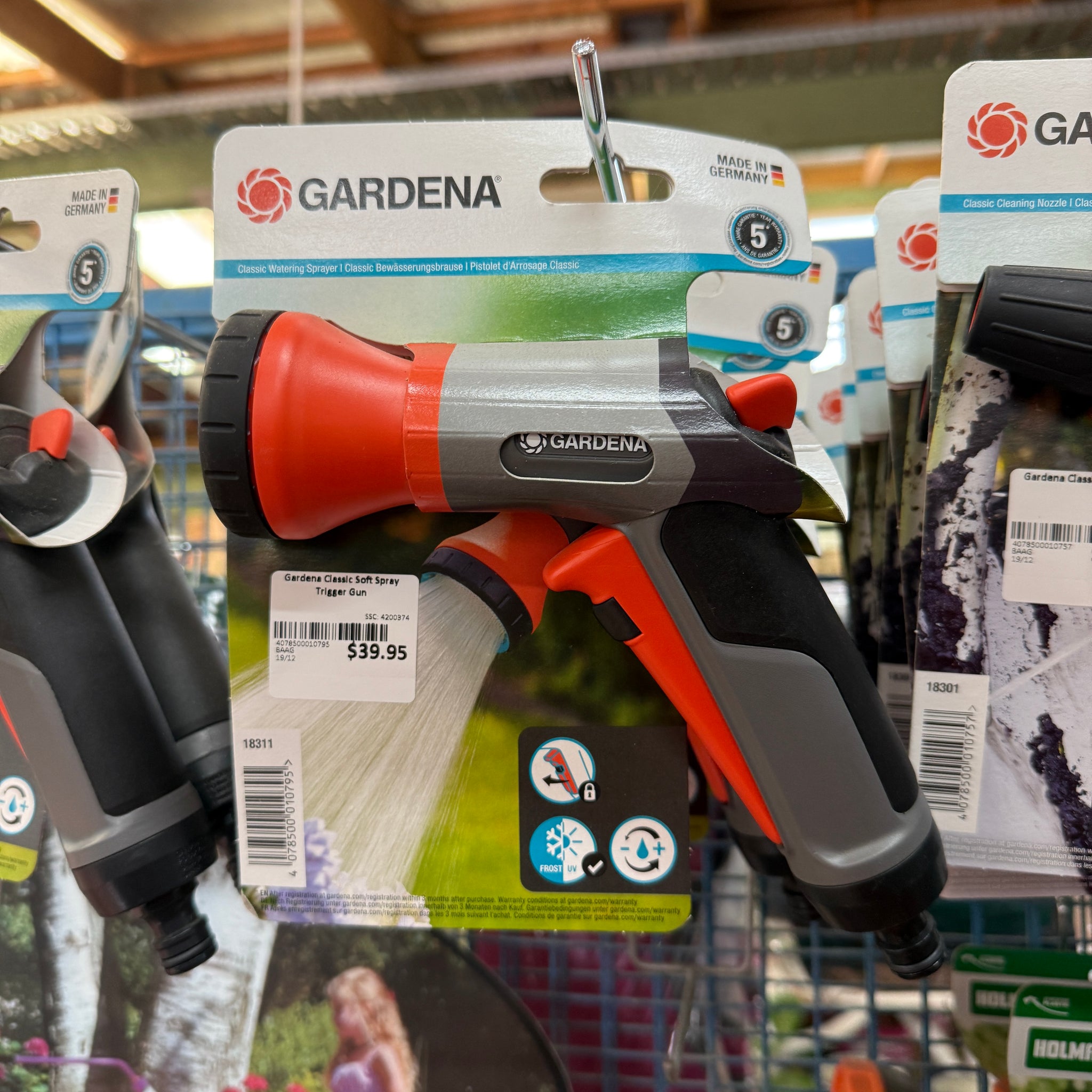 Gardena Classic Soft Spray Trigger Gun