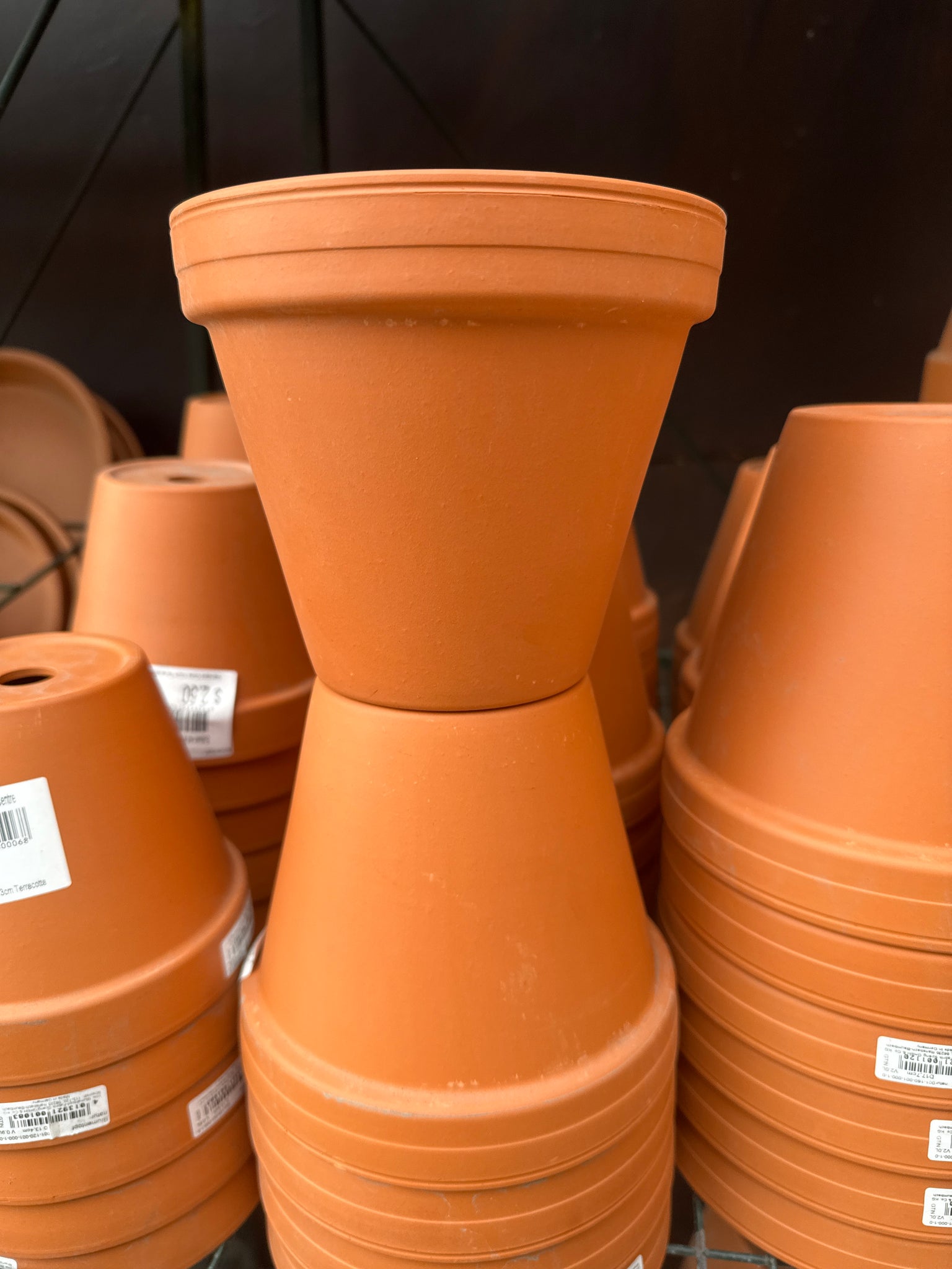Standard Cone 16cm Terracotta