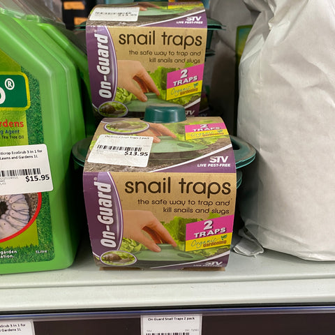 On Guard Snail Traps 2 pack