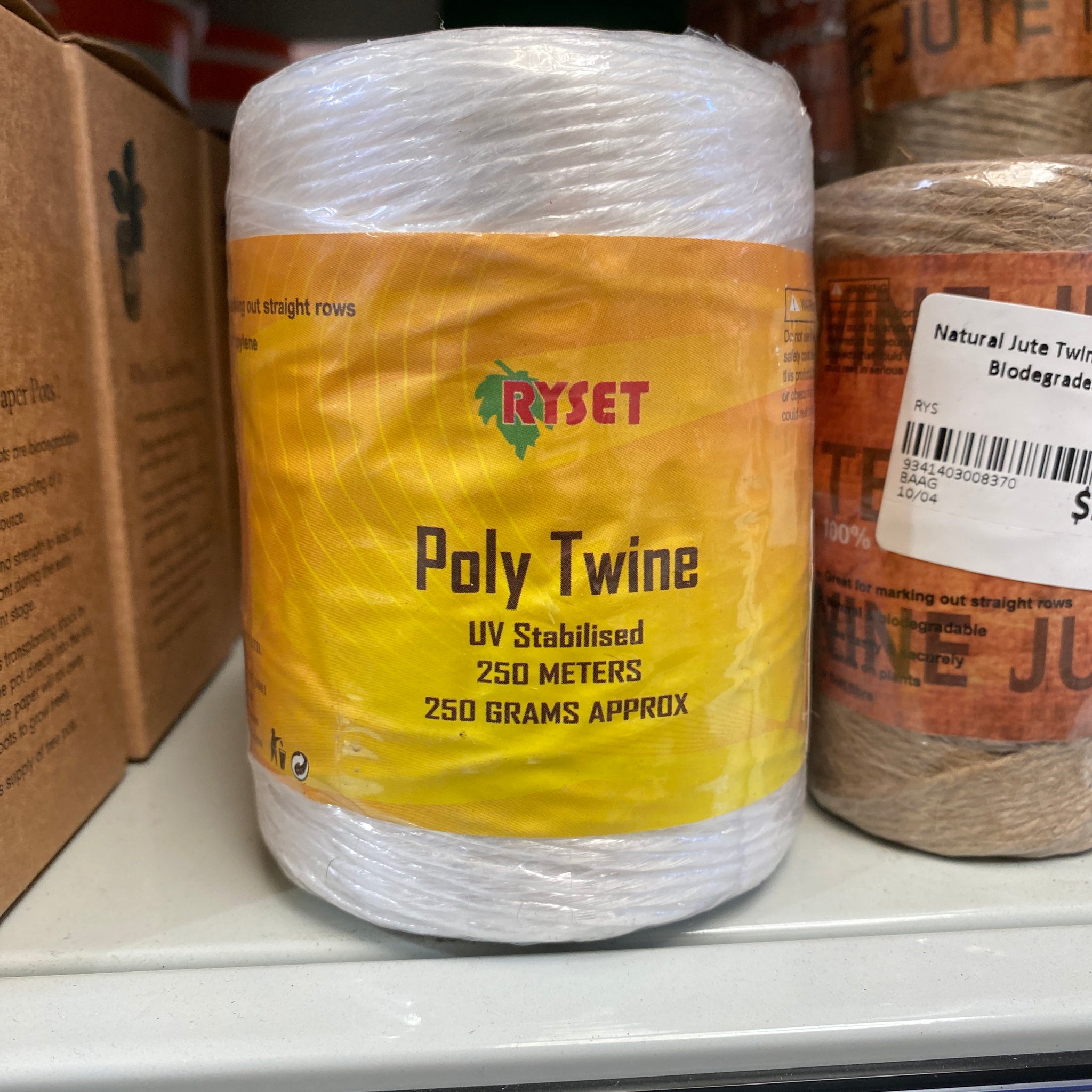 Plastic Twine White 250m