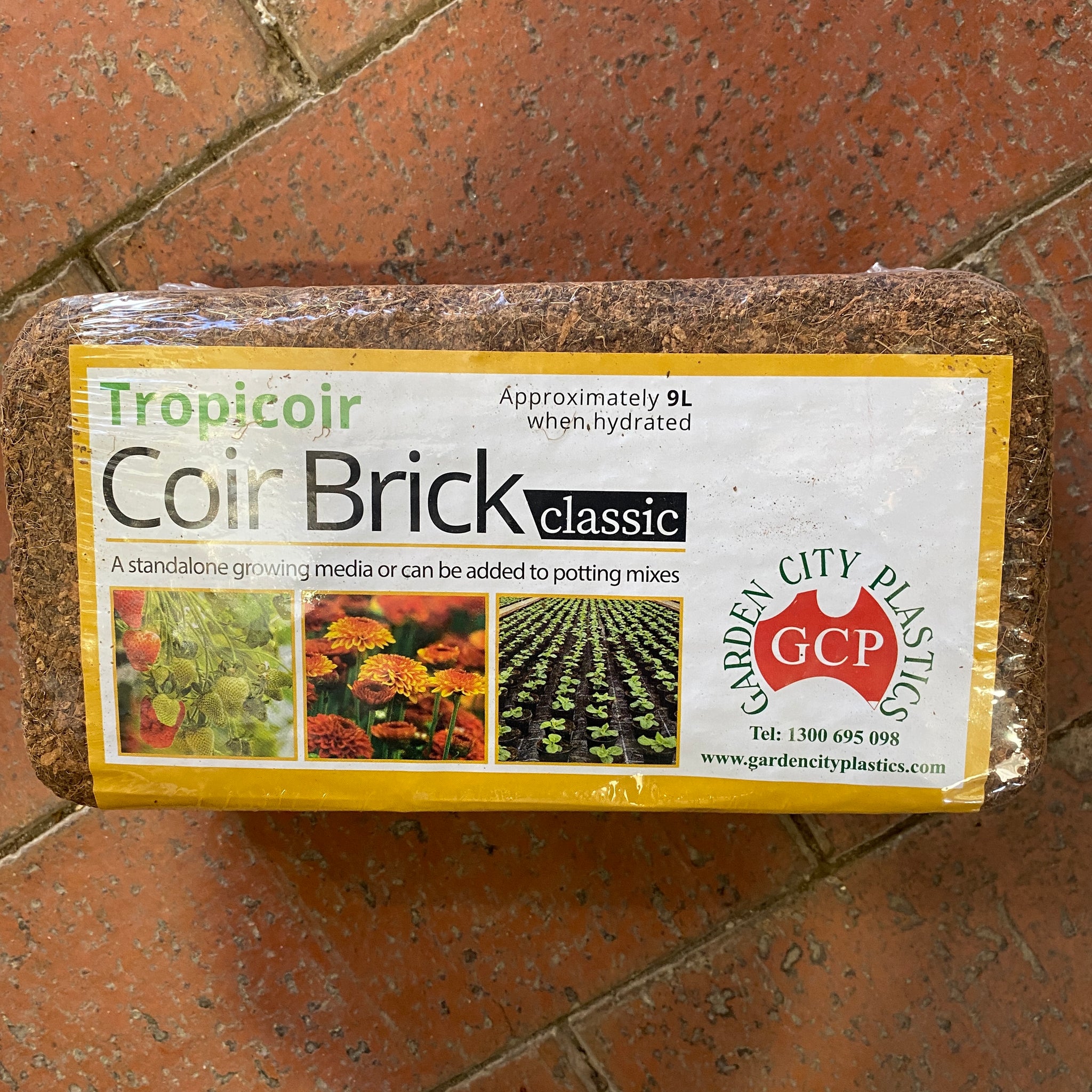 Classic Coco Coir Pith Briquette 600g