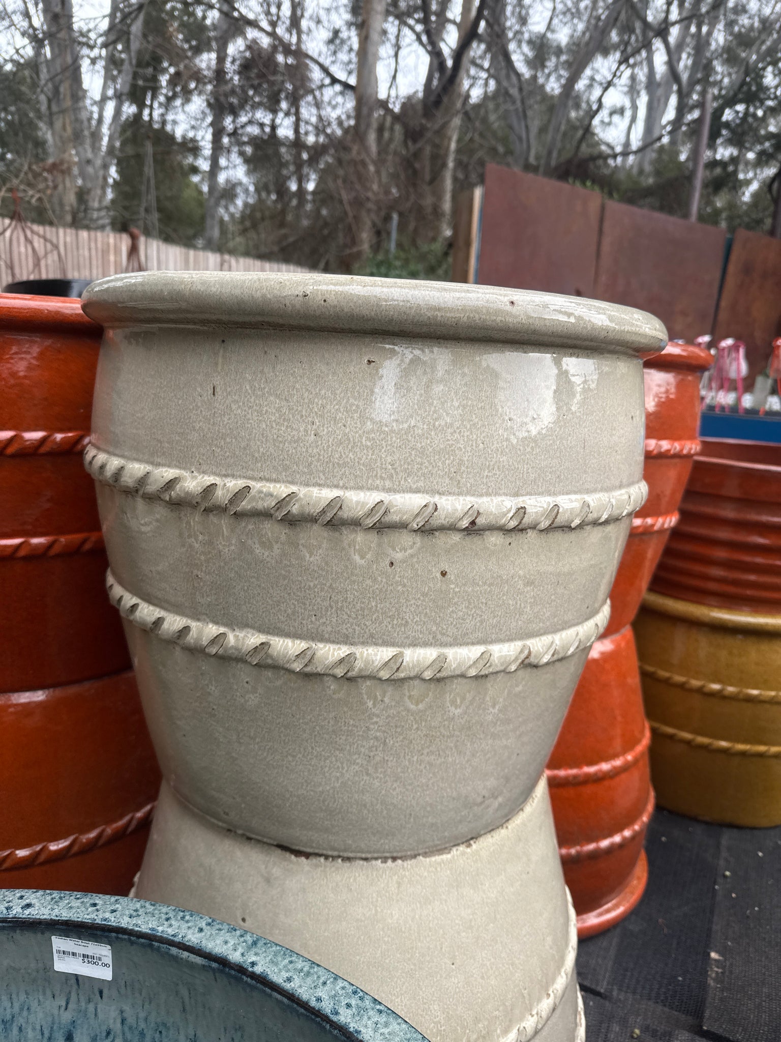 Mila Pot Large Cream