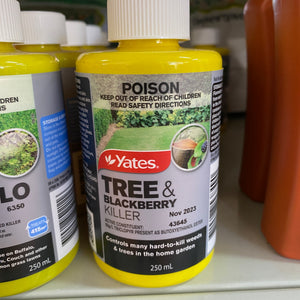 blackberry herbicide Yates Tree & Blackberry Killer Concentrate 250 ml – Bulleen Art and Garden