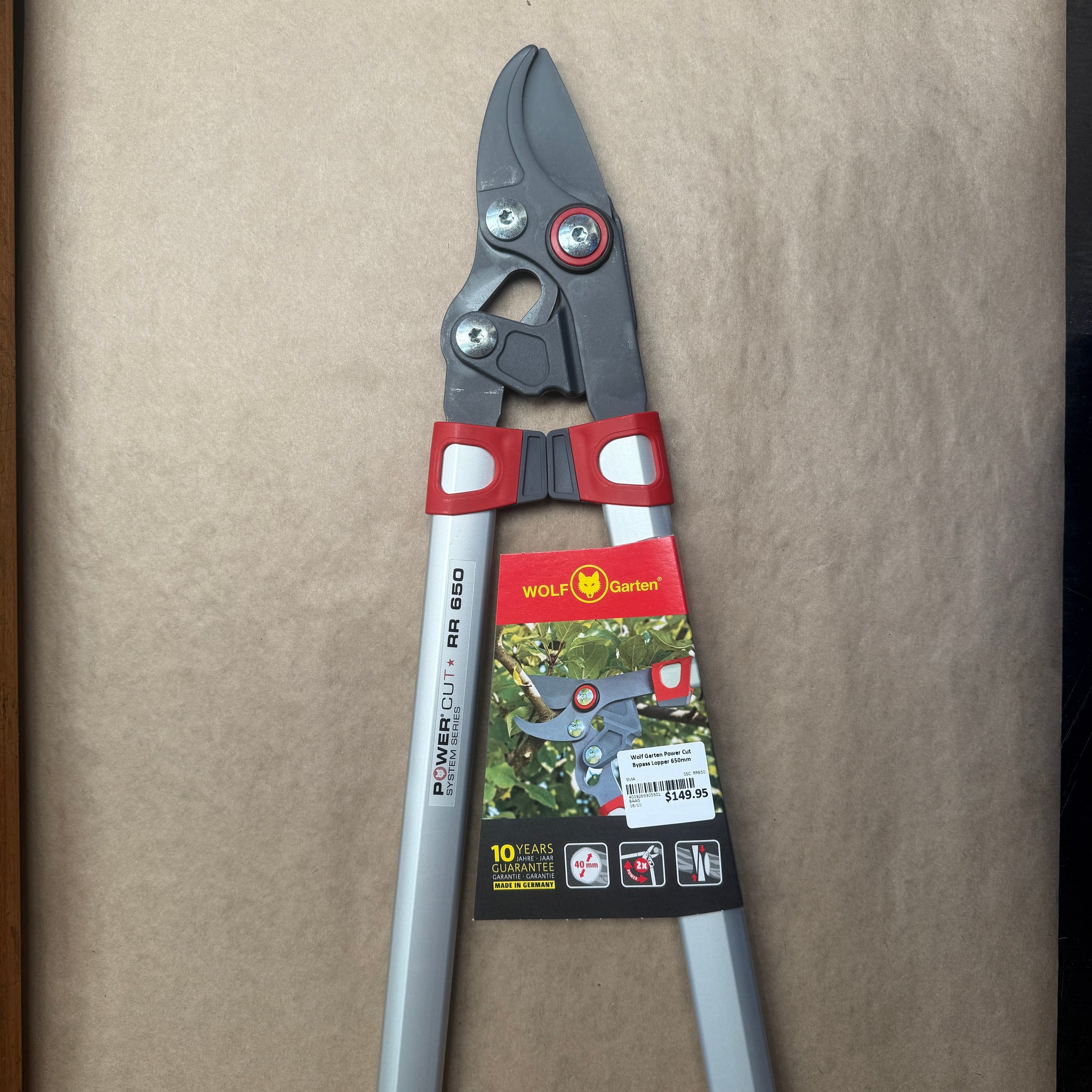 Wolf Garten Power Cut Bypass Lopper 650mm