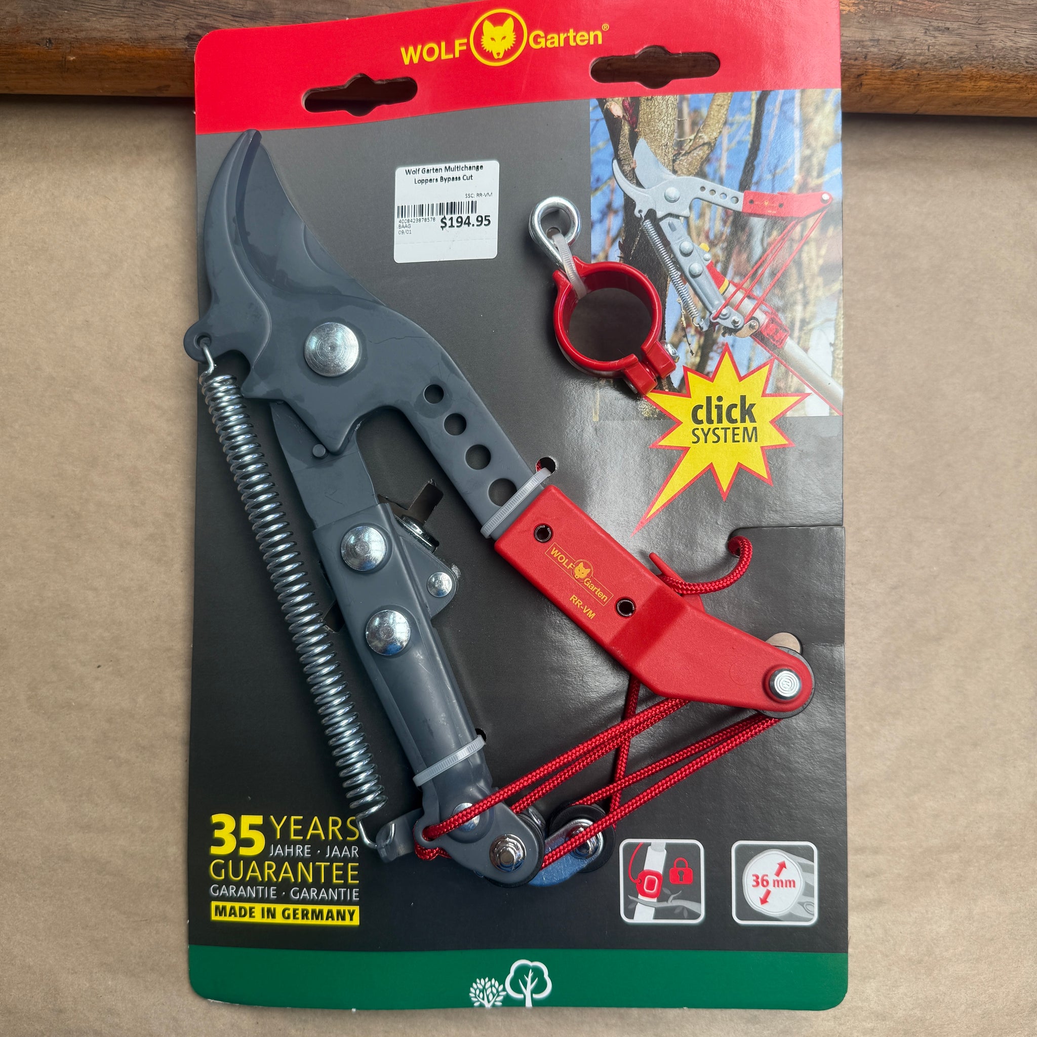 Wolf Garten Multichange Loppers Bypass Cut
