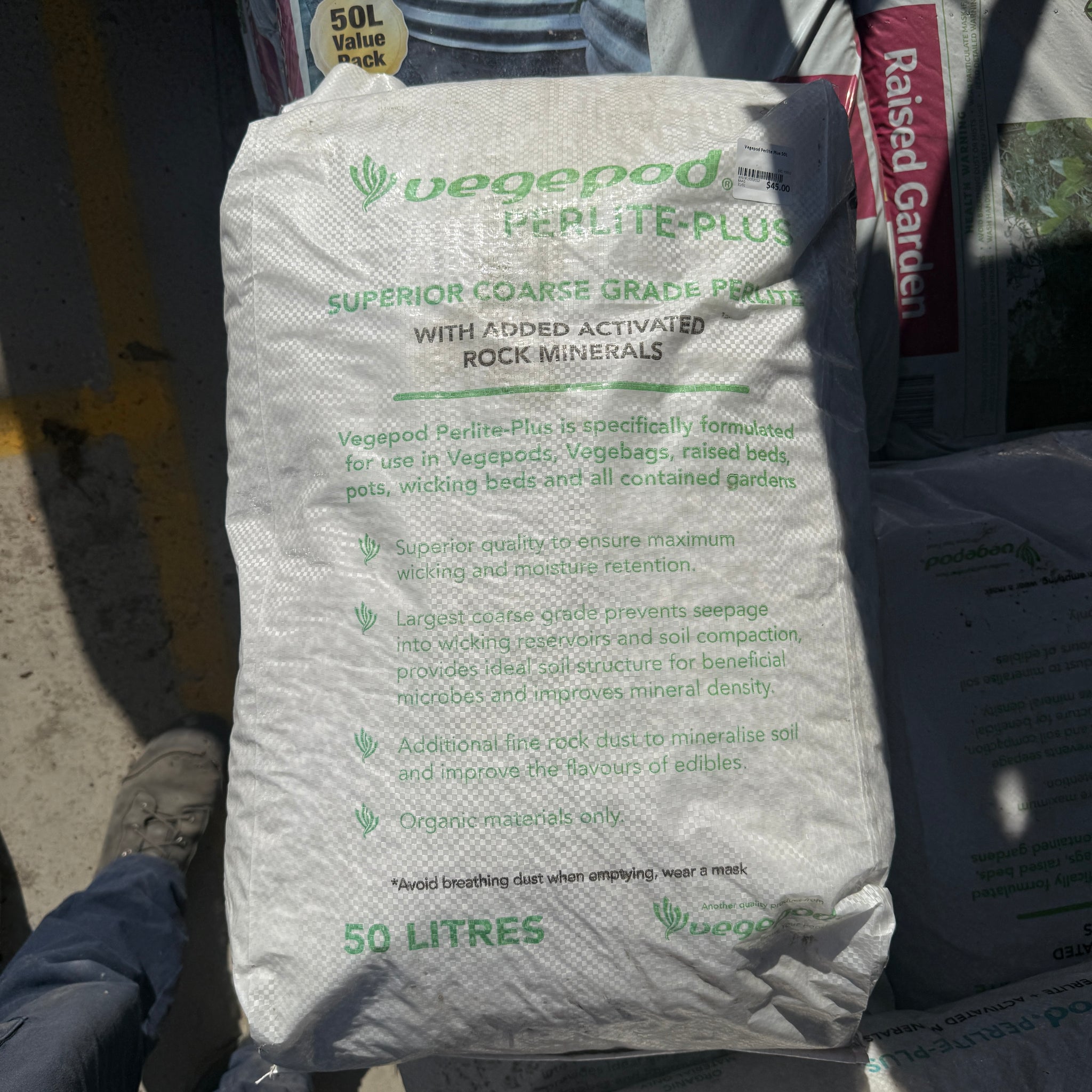 Vegepod Perlite Plus 50L