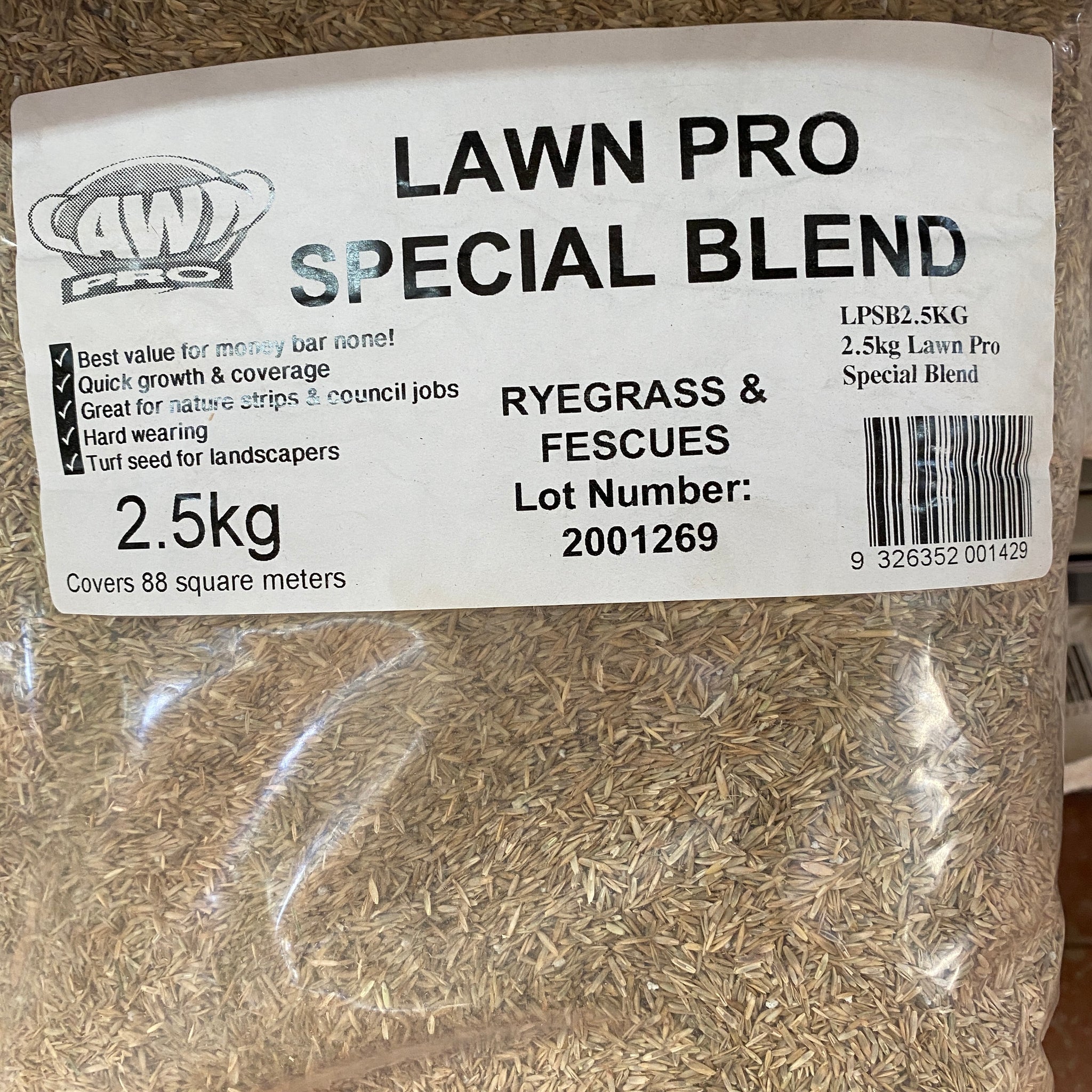 Lawn Pro Special Blend Lawn Seed 2.5kg