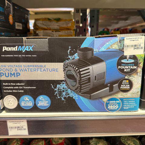 PondMAX EV2910-DC Low Voltage Pump