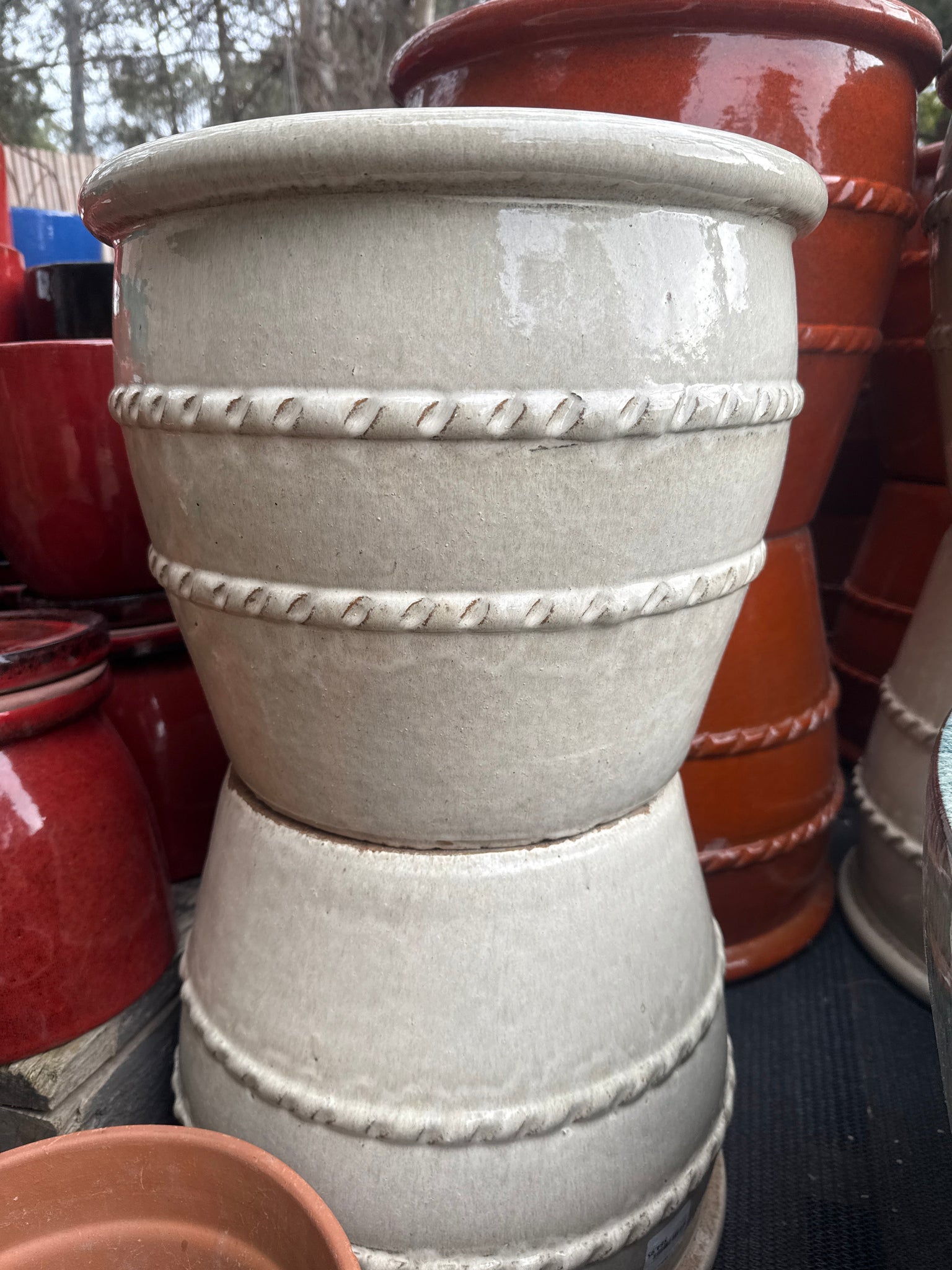 Mila Pot Medium Cream