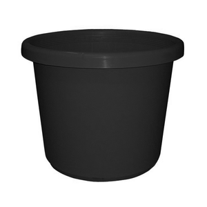 Plastic Slimline Pot 500mm Black