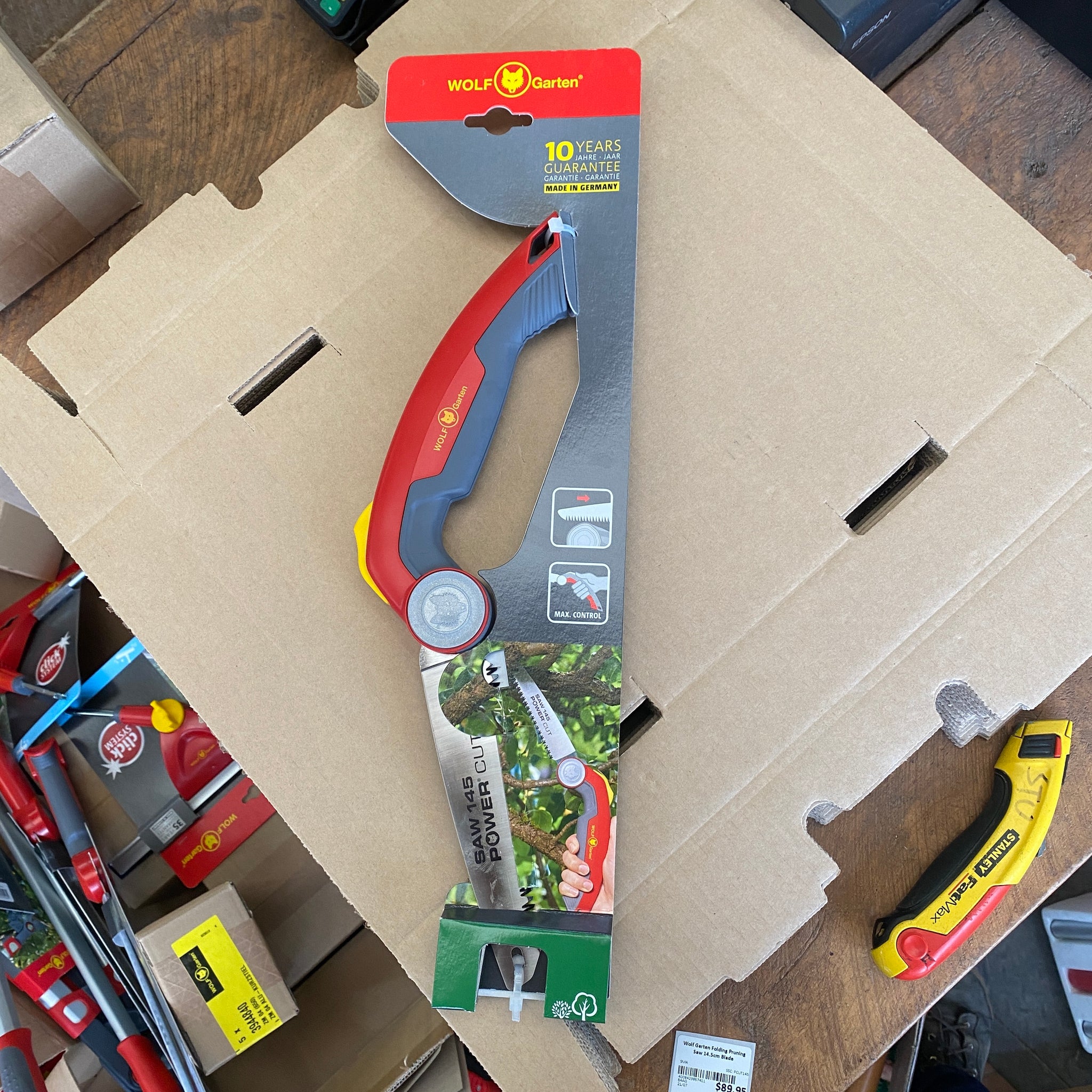 Wolf Folding Pruning Saw 14.5cm Blade