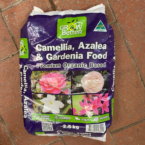 Grow Better Camellia, Azalea & Gardenia Food 2.5 kg