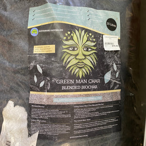 Greenman Blended Biochar 25 Lt