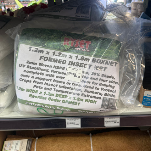 Fitted Insect Net Small 1.2m x 1.2 m x 1.8m