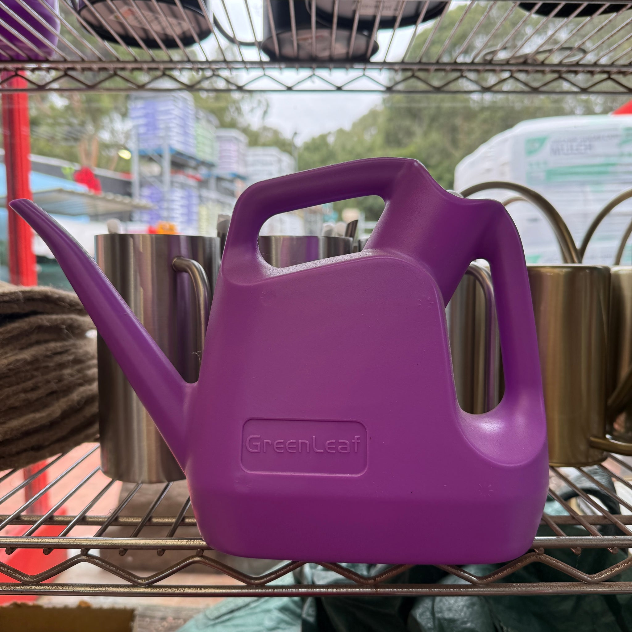 Watering Can Plastic 1.5L Purple