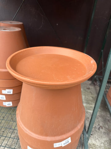 Water Resistant Saucer 31cm - 32cm Terracotta