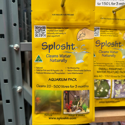 Splosht Aquarium Pack Treats 20L - 500L for 3 Months