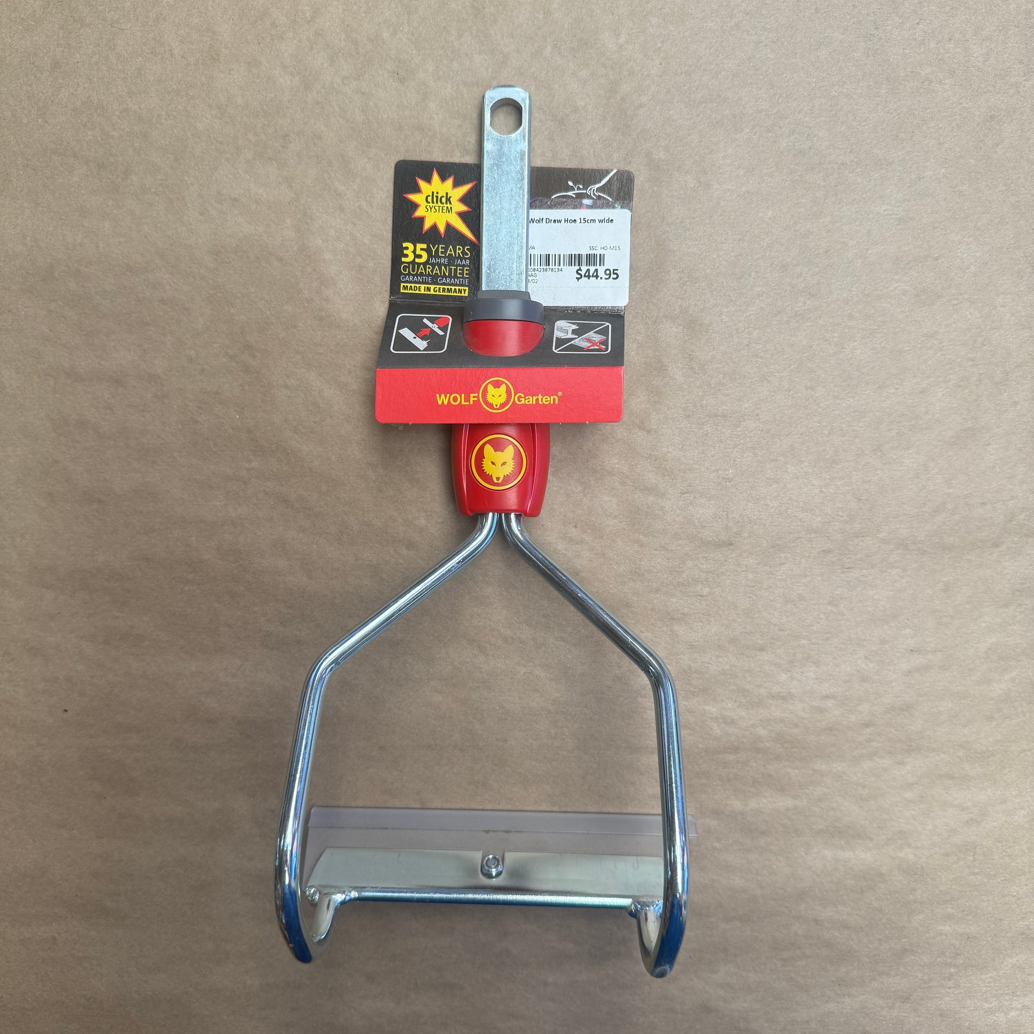 Wolf Garten Draw Hoe 15cm wide