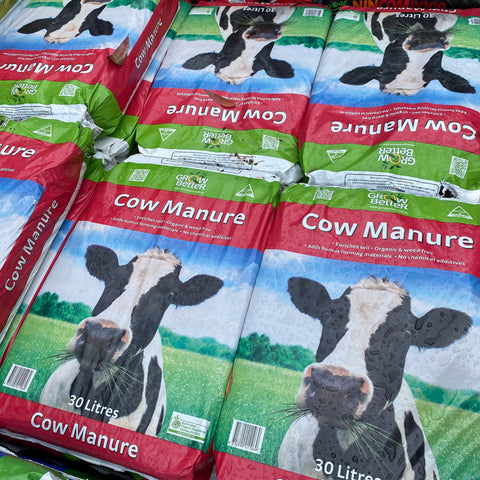 Grow Better Organic Cow Manure 30 litre