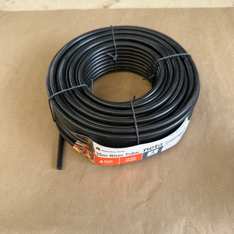 4mm Neta Polytube Low Density x 25m