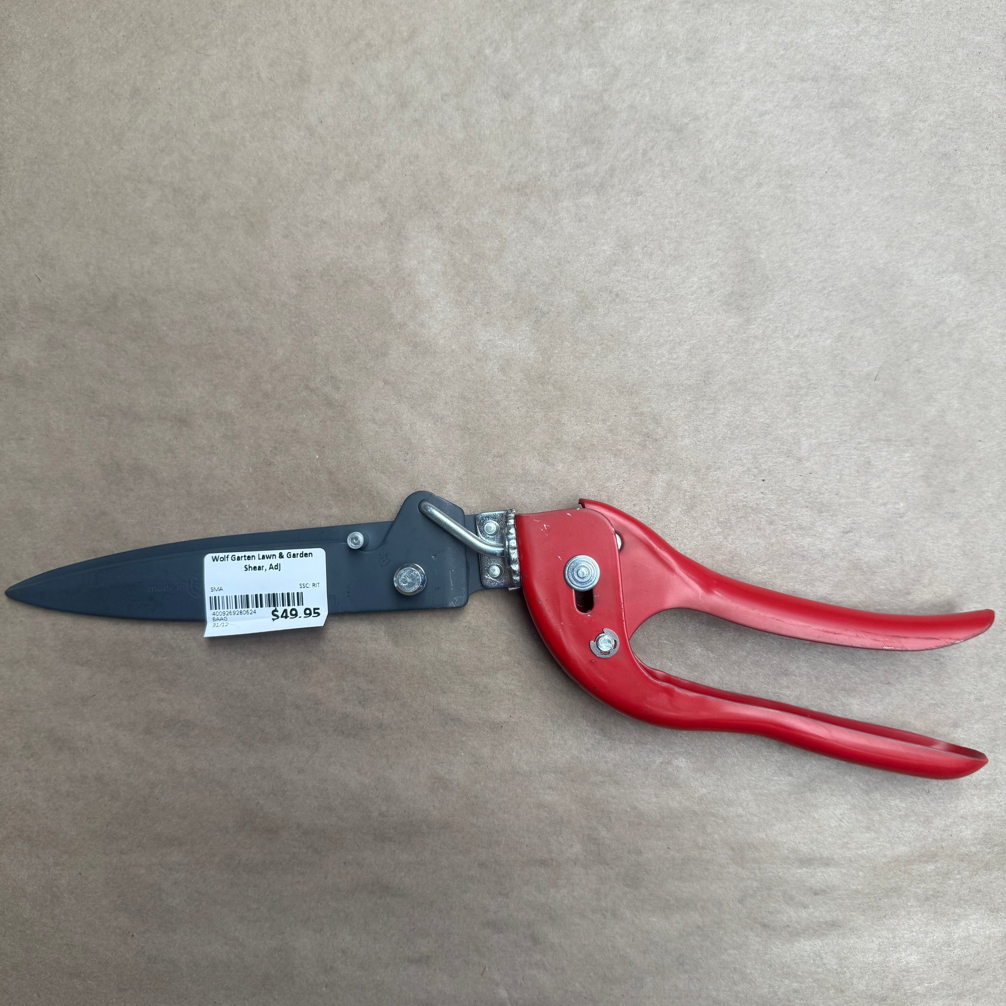 Wolf Garten Lawn & Garden Shear, Adj