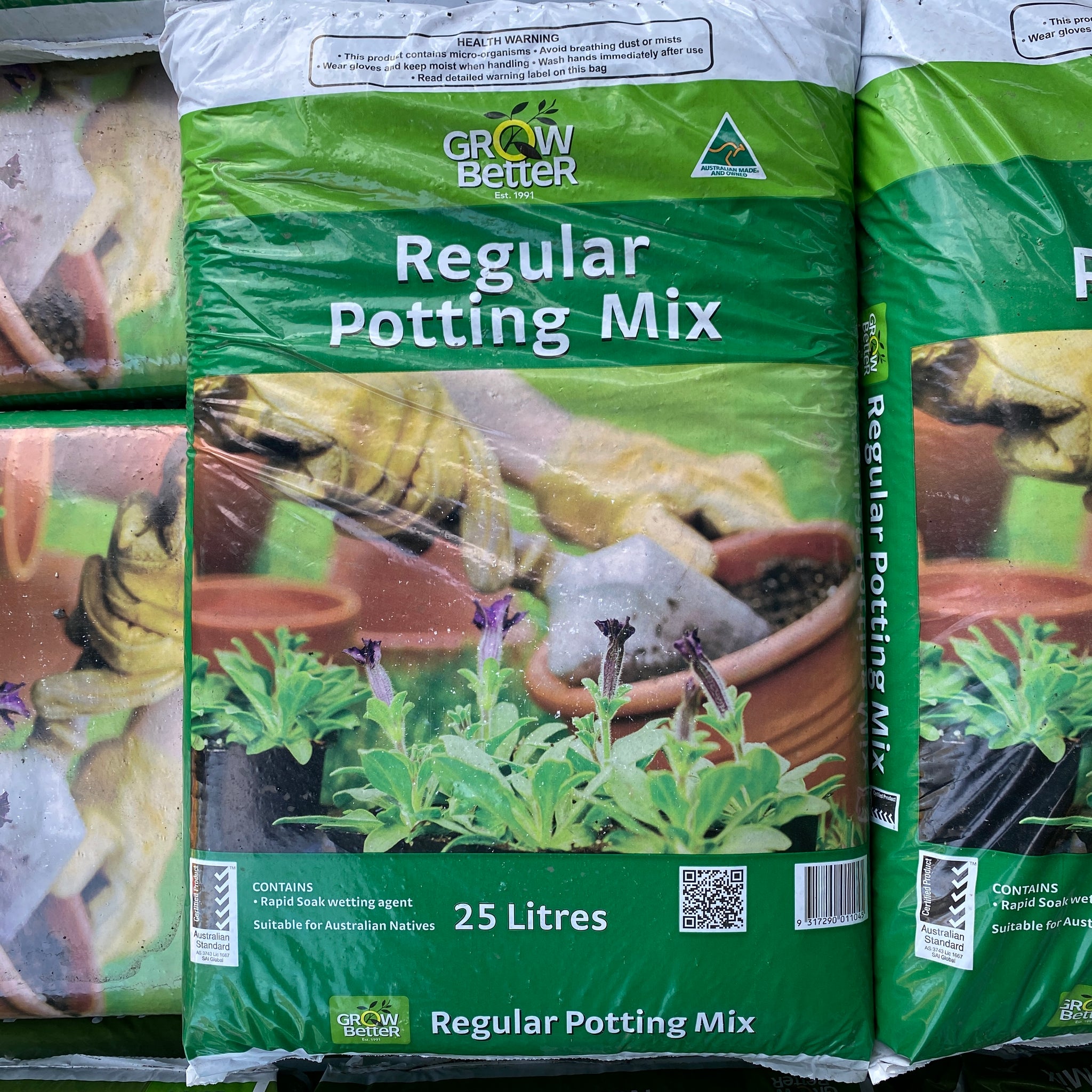 Grow Better Regular Potting Mix 25 litre