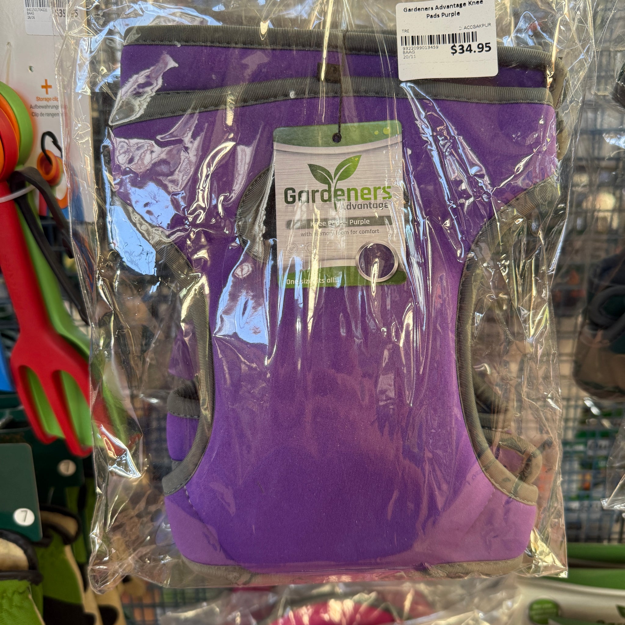 Gardeners Advantage Knee Pads Purple