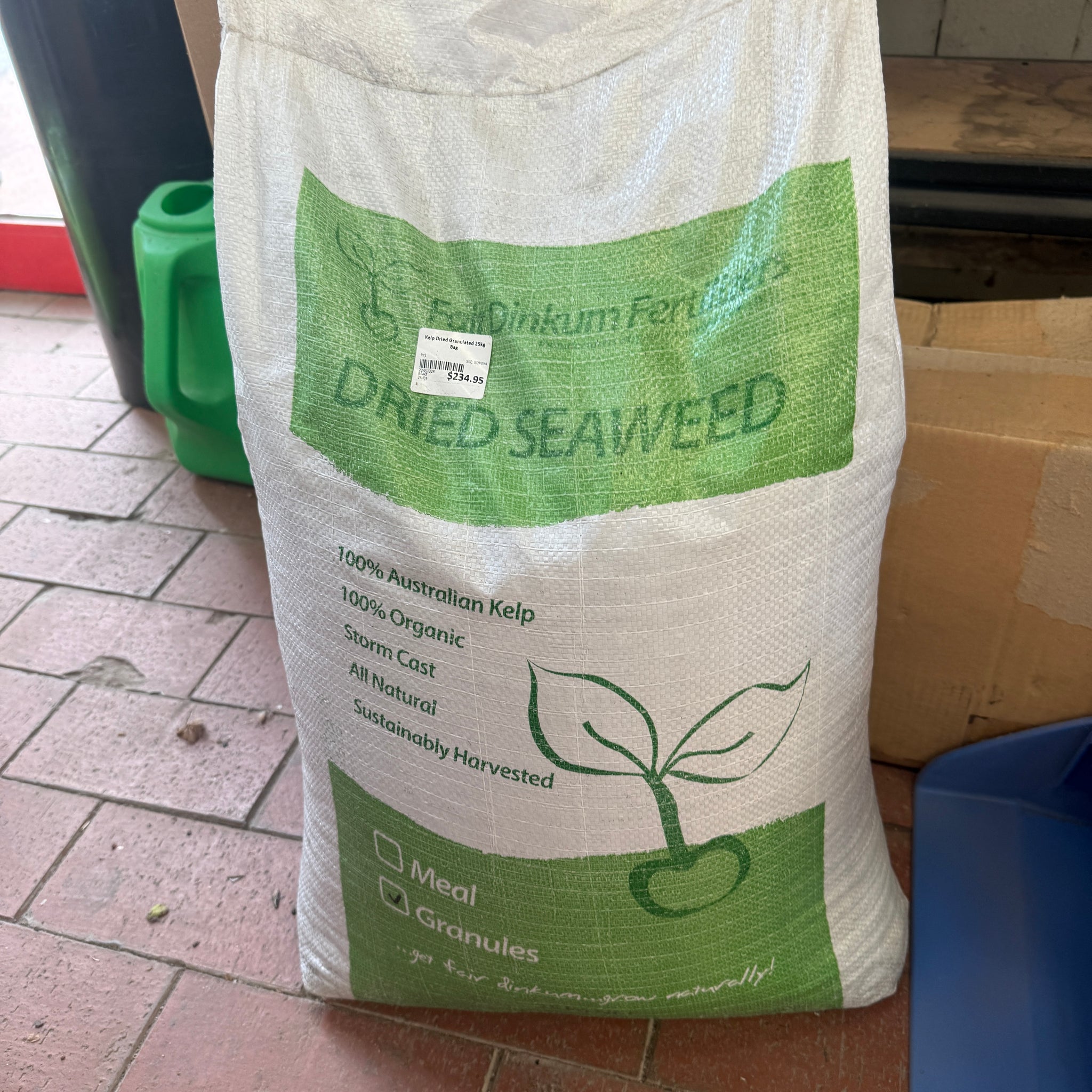 Kelp Dried Granulated 25kg Bag