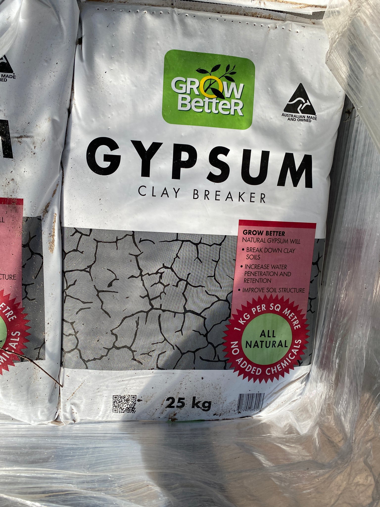 Grow Better Gypsum Natural 25 kg